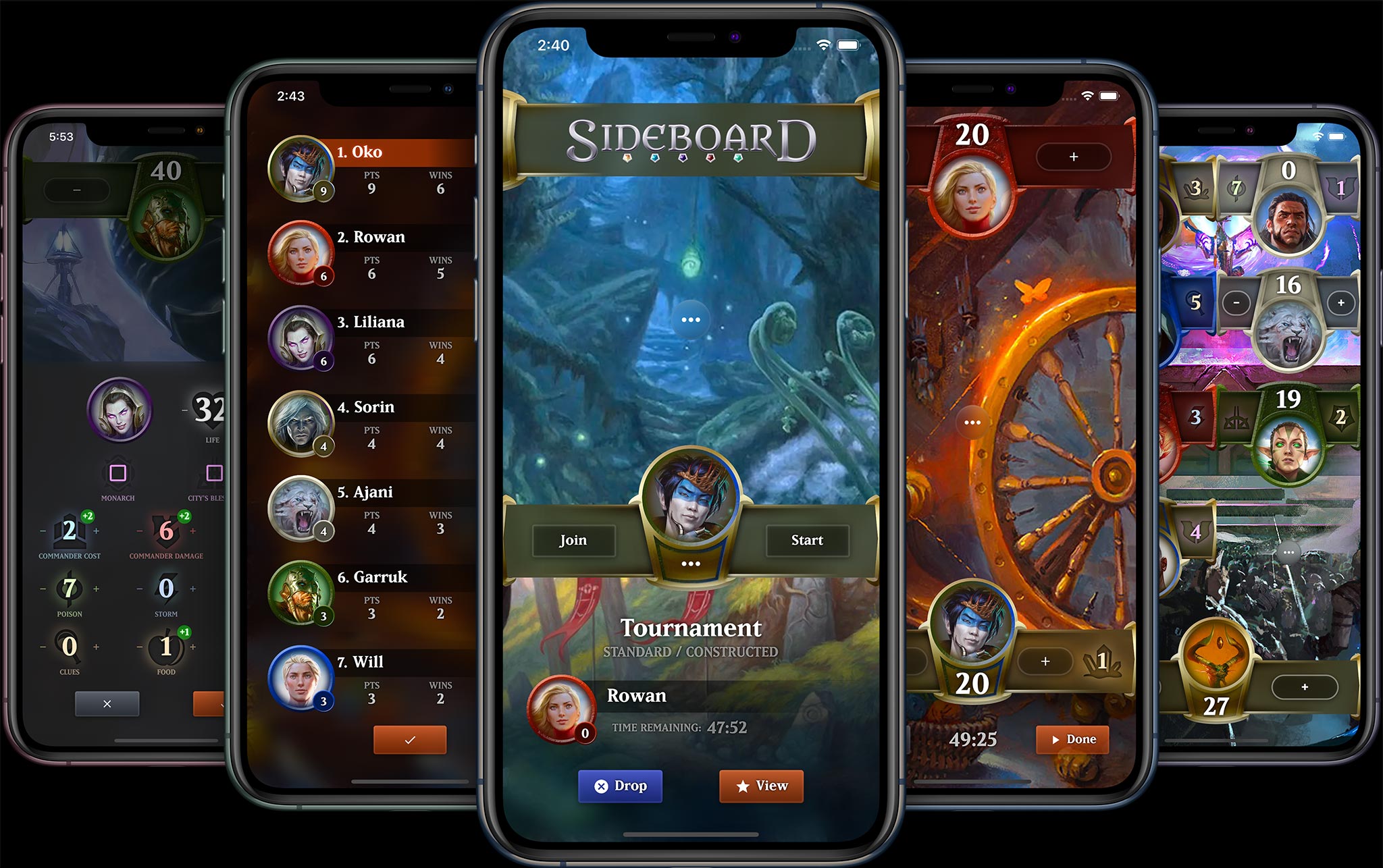 Sideboard game screenshot